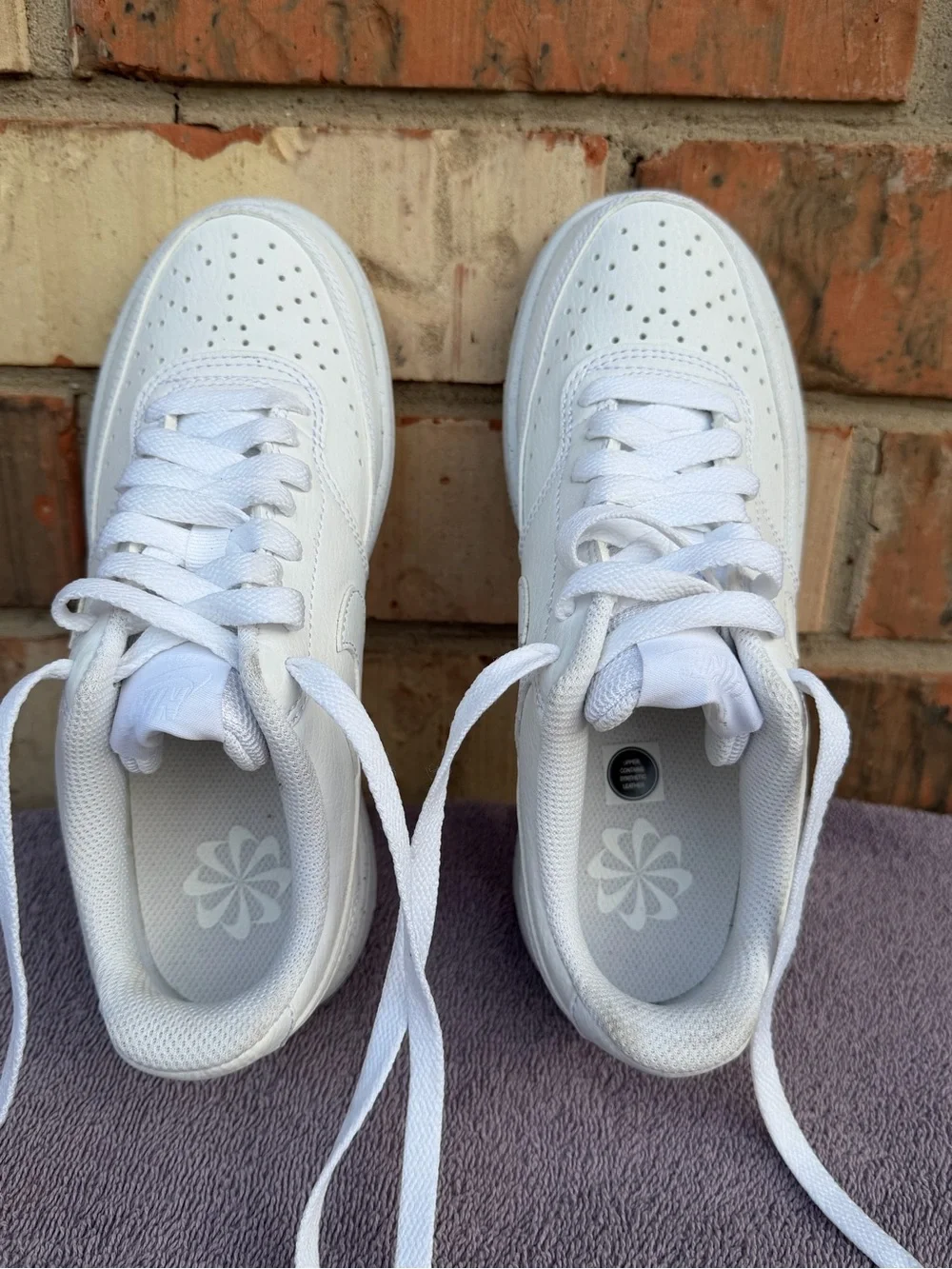 Nike White Low-Top Sneakers